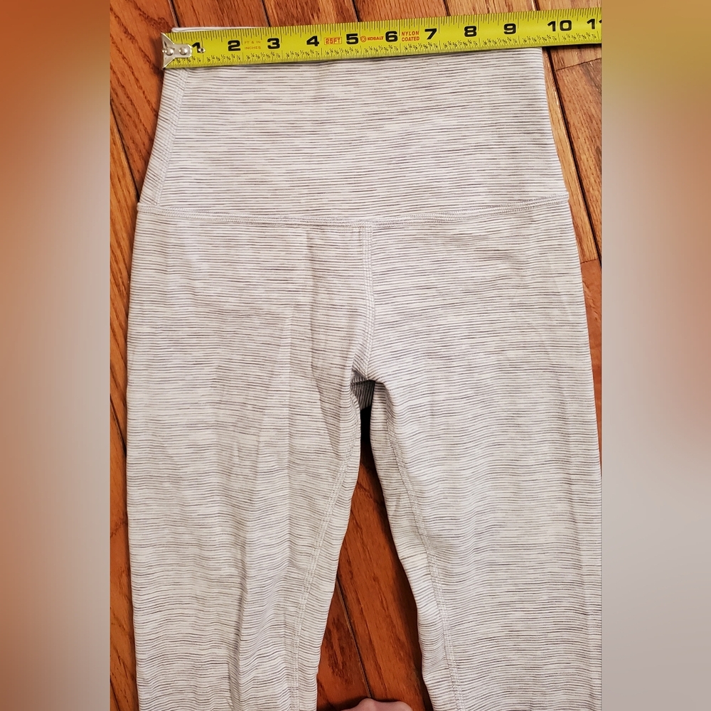Lululemon Striped Yoga Pants 2 - Picture 7 of 11